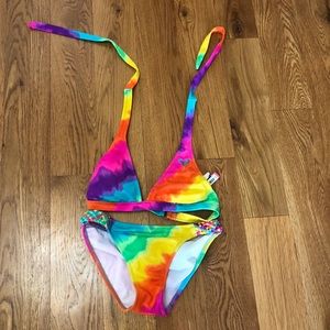 Tie dye bikini